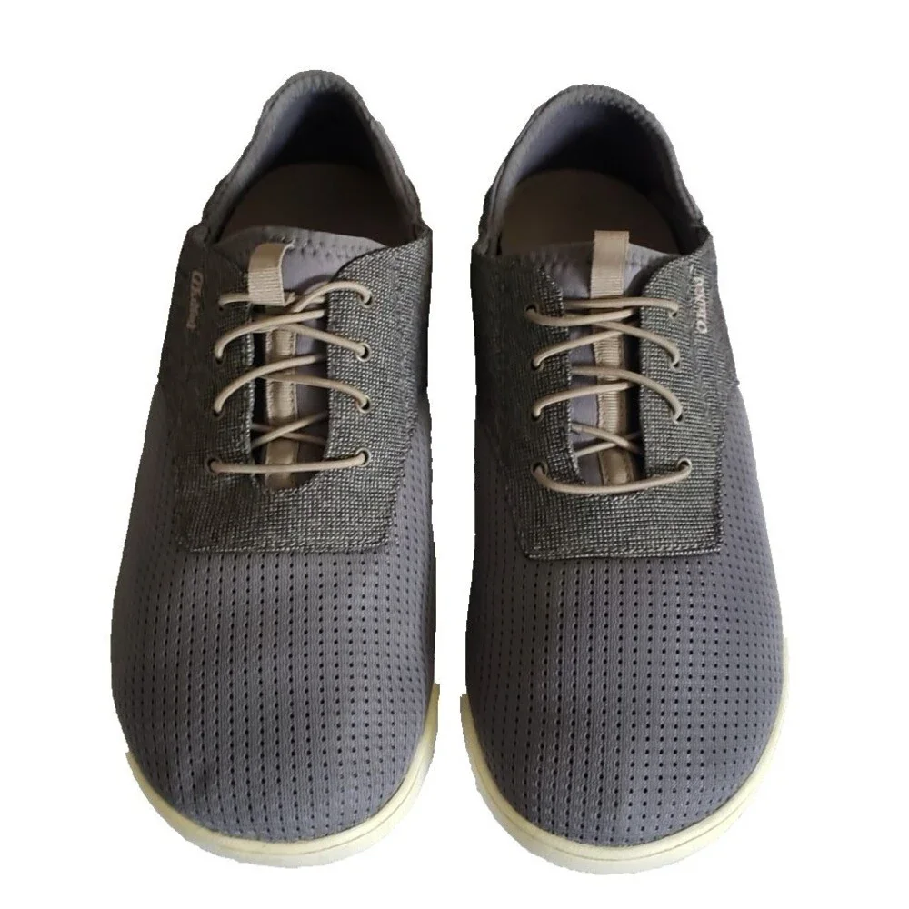 Olukai Nohea Moku Mens Sz 10.5 Casual Shoes Loafers Sneakers Slip-On Boat Gray